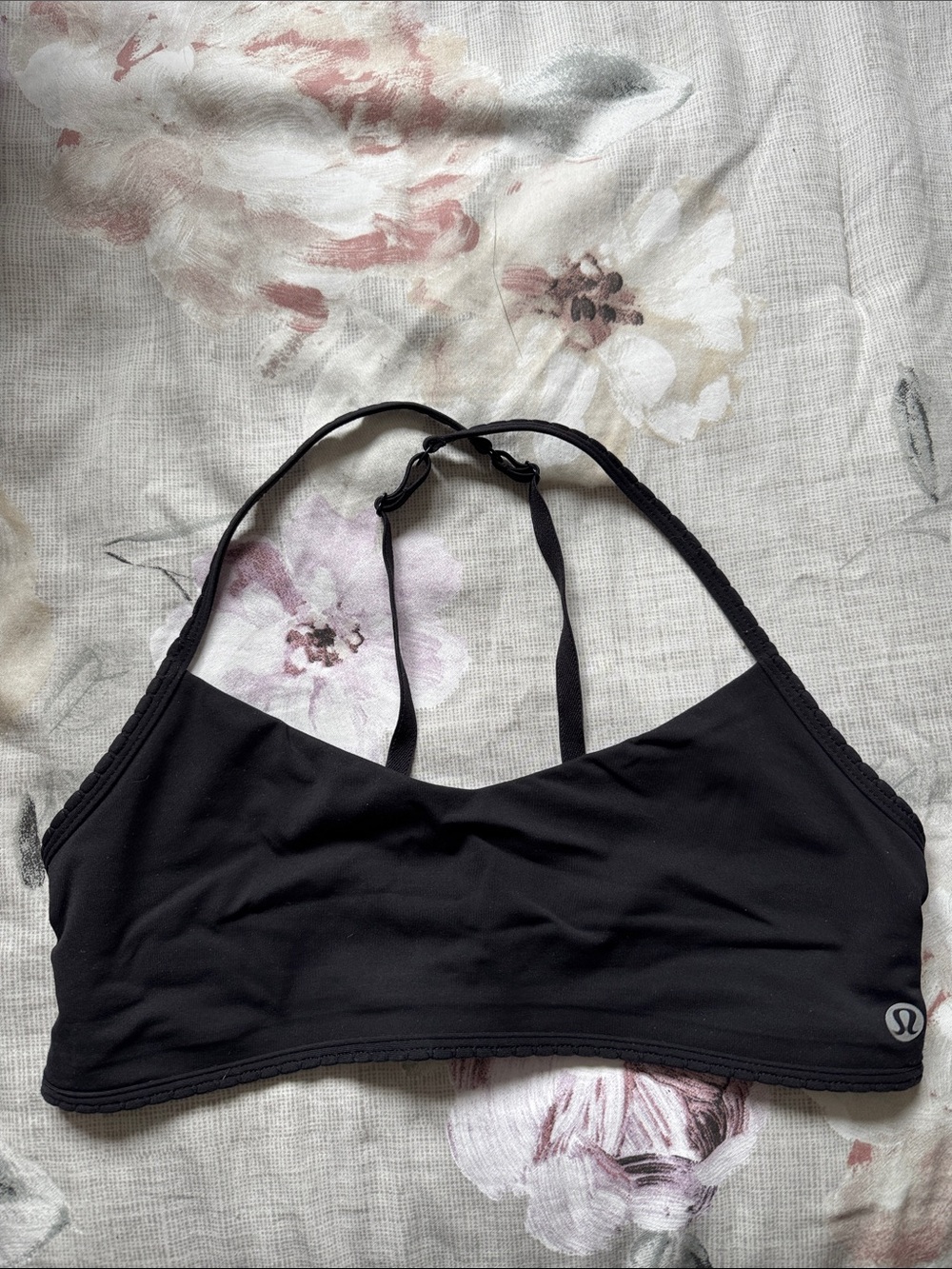 lululemon athletica Black Light-Support Racerback Sports Bra